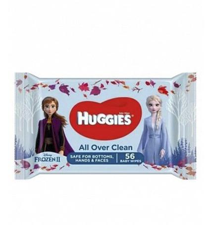 Салфетки влажные HUGGIES без клапана 56шт