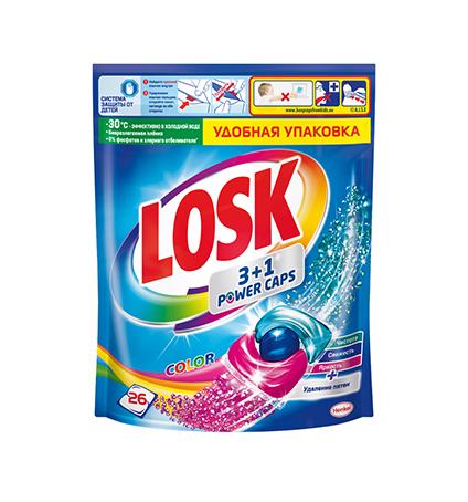 Капсулы для стирки белья Losk 26шт