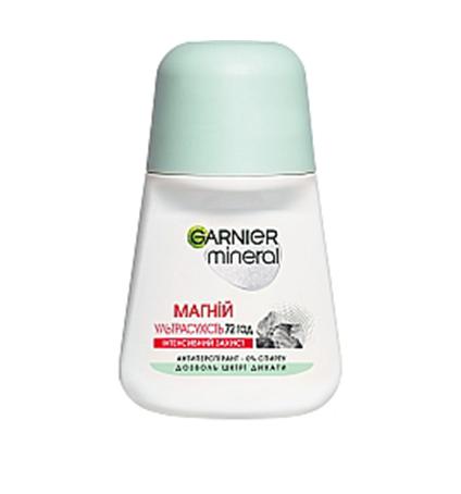 Дезодорант кульковий Garnier Магній Ультрасухість