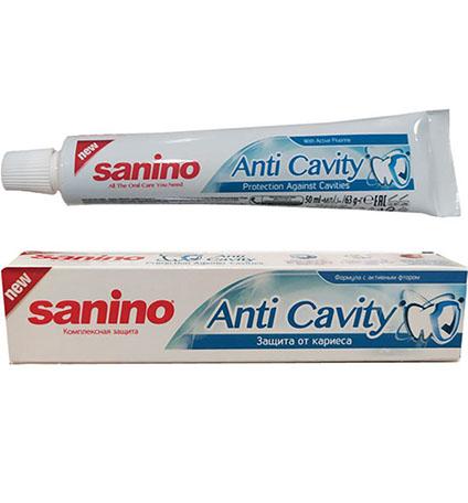 Зубная паста Sanino anti cavity 50мл