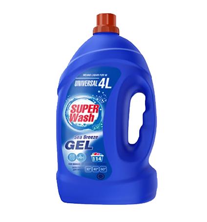 Гель для стирки универсал Super Wash 4л