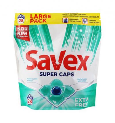 Капсулы для стирки белья Savex 28шт