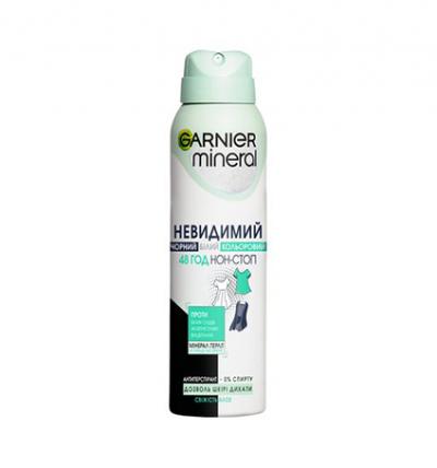 Дезодорант Garnier Mineral 48H Невидимий, жіночий, 150 мл