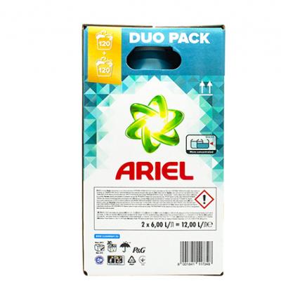 Гель для прання Ariel premium gel 6+6л